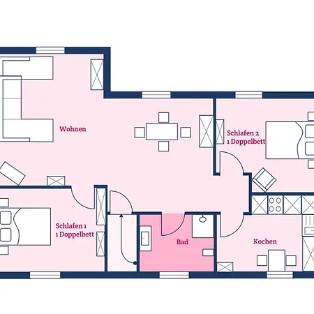 Hues Waalnoed 2 Apartman *